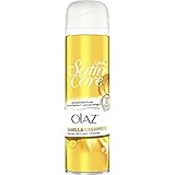 Gillette Satin Care Vanilla Cashmere gel à raser avec une touche d’Olaz, 200 ml