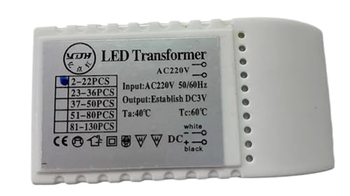 Driver LED AC220V transformateur alimentation pour luminaire cristal 10pcs