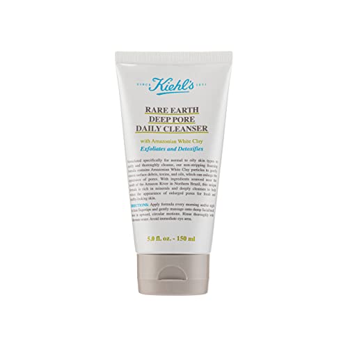 Kiehl's Rare Earth Deep Pore Daily Cleanser For Unisex, 5 Ounce #TOP23