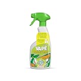 FUMAKILLA VAPE SCARAFAGGI E FORMICHE, Trigger Pronto all'Uso ad Effetto Paralizzante Immediato, Senza Insetticida Tradizionale, Anche Contro Ragni, Pulci, Per Ambienti Esterni e Interni, 500ml