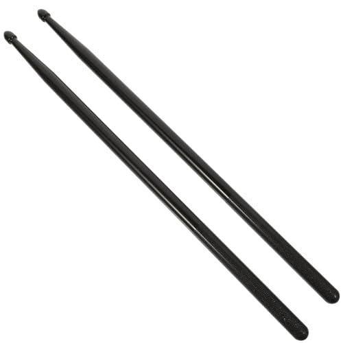 Baquetas de Nylon Negro 3 Pares para Batería miniatura 1