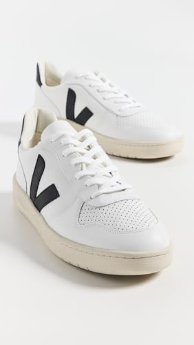 White/Black Leather V-10 by Veja4