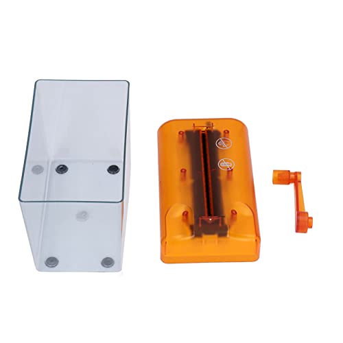 Scrivania Micro Cross-Cut Hand Shredder Per Uso Domestico Può Triturare Schede Scatola di polvere Cross-Cut Trituratore Manuale Portatile Compatto Per