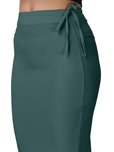 Image of Mehrang Microfiber Saree Shapewear Petticoat for Women, Cotton Blended Shape Wear Dress for Saree