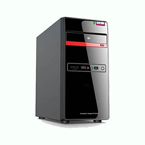 PC DESKTOP FISSO TOWER CON LED scheda Madre ASUS - Processore Intel i5 - Memoria Ram 8GB - SSD 120GB + Hard Disk 500GB - Wireless