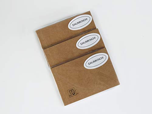 DAUMKINO® 3 Stück Daumenkino 6 x 9 cm, 50 Blatt, blanko Cover