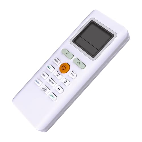 Télécommande climatiseur Midea avec écran LCD clair - 5