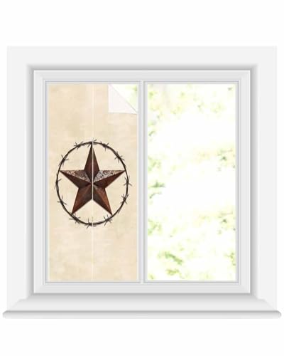Película decorativa de privacidad para ventana Texas Star 19.6"x39.3" miniatura 1