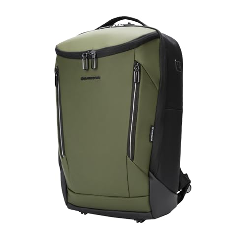 Image of HARISSONS Dominus Business Laptop Backpack | 35L | Fits 15.6 inch Laptop | 1000D PU-Coated Polyester | Work, Travel & Commute | USB Charging & Rain Cover