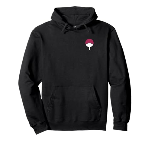 Naruto Shippuden Sasuke Uchiha Icon Front and Back Anime Sudadera con Capucha