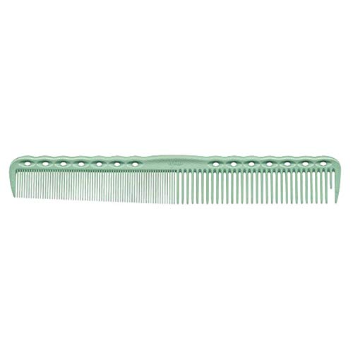 Il righello integrato (struttura forata come ausilio per la misurazione) con denti arrotondati per scivolare senza resistenza attraverso prodotti chimici per capelli e antimacchia pettini colorati che non stanno in piedi da solo