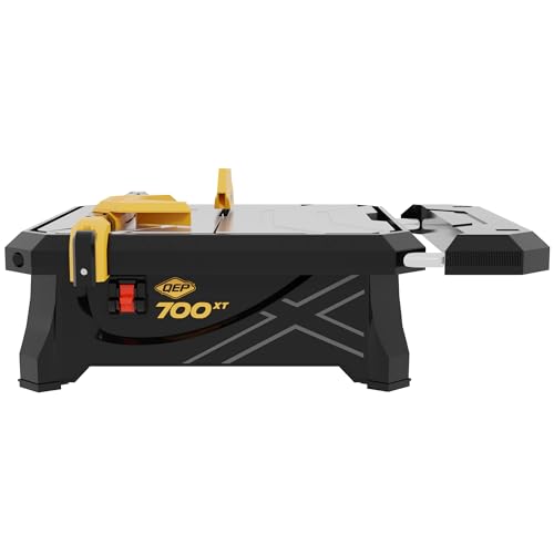 QEP 22700Q 700XT 3/4 HP Wet Tile Saw with 7 in. Blade and Table Extension