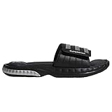 adidas Men's Superstar 3G Slide Sandal,Black/Silver/Grey,10 M US