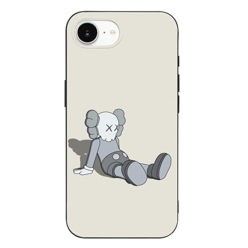 iPhone 16 Eケース/カバー Kaws スマホケース 保護ケース アイフォン16Pro用ケース TPU素材 Case 互換性のある 黄ばみ防止 指紋防止 脱着簡単 人気 耐衝撃 軽量 おしゃれ 薄型