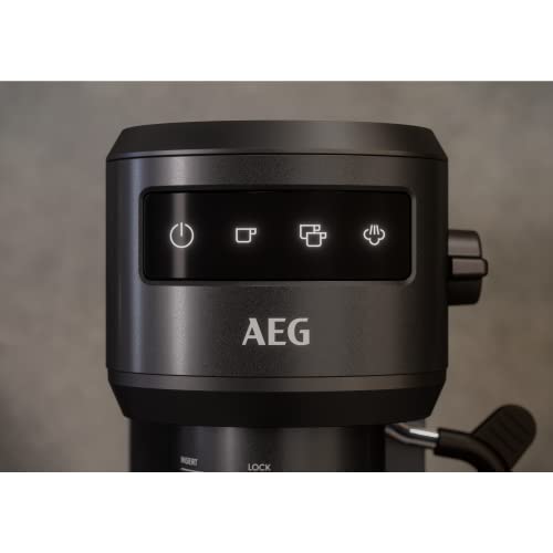 Cafetière Manuelle AEG EC6-1-6BST – 1L, 15 Bars, Mousseur de Lait - vue 5
