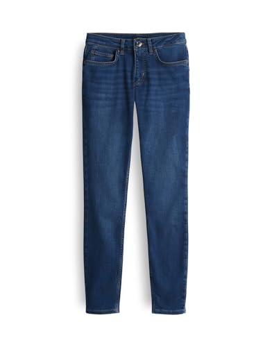 OPUS Damen Skinny | Skinny Jeans ELMA Strong Blue Low Rise aus stretchigem...