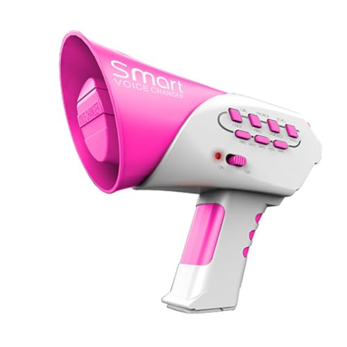 Générique Voice Modifier - Multi Tone Speaker Portable Fun Megaphone Comic Amplifier Handheld Sound Toy Trick Device | Creative Effect Mixer for Kids Children Adults s Entertainment FunPlay Spin