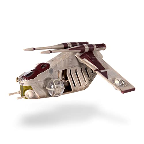 Star Wars Micro Galaxy Squadron Low Altitude Assault Transport Laat (Laat) - 5-Inch Starfighter Class Vehicle With Two Micro Figure Accessories #TOP2