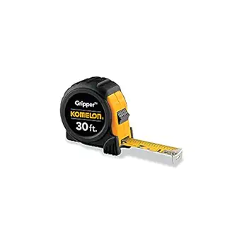 Komelon 5430 Gripper Acrylic Coated Steel Blade 30-Foot by 1-Inch, Black