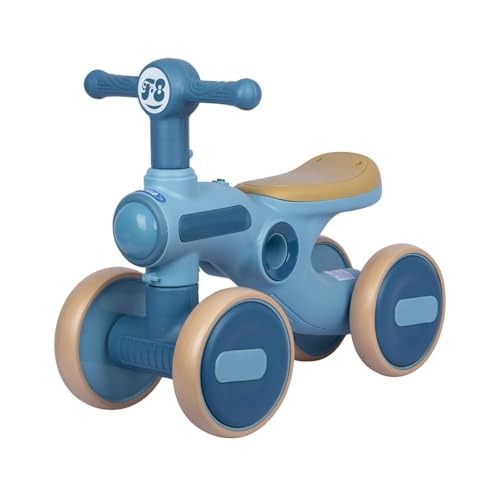 Image of Little Glide Ride on Balance Bike for 1-3 Years| Musical Ride-On Toy with LED Lights | Safe, Sturdy & Fun Indoor Toy| Suitable for Boys & Girls | Weight Capacity Up to 20Kgs(KB-065-Blue)