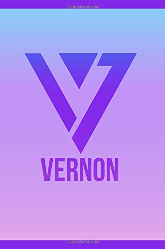 Preisvergleich Produktbild Seventeen 17 Vernon KPOP Notebook Journal Diary: KPOP Notebook Journal