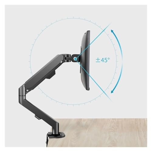 Support de bureau pour moniteur unique VE de qualité supérieure, design fluide en aluminium - 4