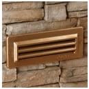 SL-08-ALBLT 12V 36W Aluminum Brick Step Light with White Acrylic Lens - Black Texture