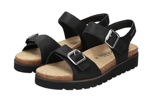 Sandales pour femme Mobils Tarina en cuir premium à semelle amovible