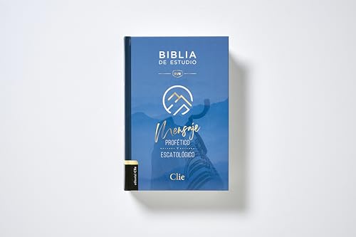 Image of RVR, Biblia de Estudio del Mensaje Profetico y Escatologico, Tapa dura, Interior a dos colores (Spanish Edition)
