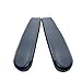 AlveyTech Black Vinyl Full Length Armrest Pads for Jazzy Select Elite Power Chair with The Comfort Seat (Set of 2) - Replacement 14-1/2