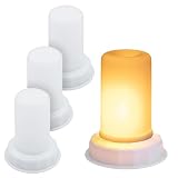 LED Flammenlicht warm weiß mit Flacker Effekt und...
