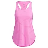 adidas weiblich-erwachsen Jacquard L T-Shirt, Screaming Pink/Wild Pink, L