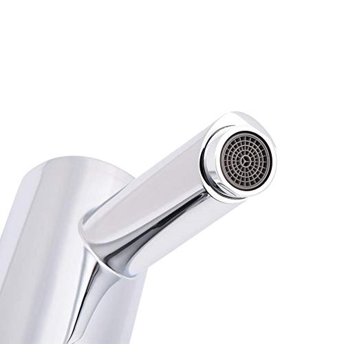 Grifo con sensor para no tocar el lavabo con las manos sucias 8