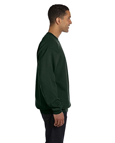 Champion Eco 9 oz. Crew, Large, DARK GREEN3