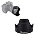 JJC Reversible Dedicated Lens Hood Shade for Canon EF 35mm f/2 is USM Lens, Canon EW-72 Lens Hood Replacement