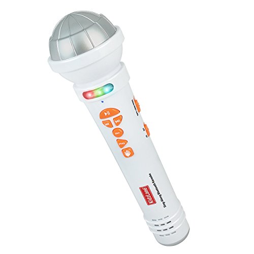 Kidzlane Kids Microphone for Singing – Karaoke Machine for Kids and Toddlers with Preprogrammed Music and Wireless Connectivity
