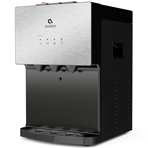 Avalon A12 Countertop Bottleless Water Dispenser, 3 Temperatures, Self Cleaning, Stainless Steel by Avalon - Used condition - US$182.73