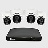 Swann Home DVR Security Camera System with 64GB HDD, 4 Channel 4 Camera, 1080p Full HD Video, Indoor or Outdoor Wired Surveillance CCTV, Heat Motion Detection, 4685
