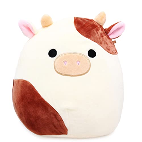 Peluche vache Squishmallows Ronnie le cadeau de naissance idéal pour filles et garçons