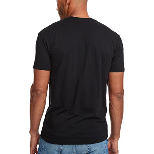 Next Level Nl3600 100% Cotton Premium Fitted Short Sleeve Crew Black Medium (5 Pack) #TOP3