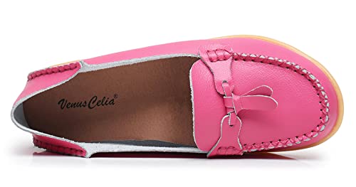 Image of VenusCelia Women's Decoration Comfy Walking Flat Loafer
