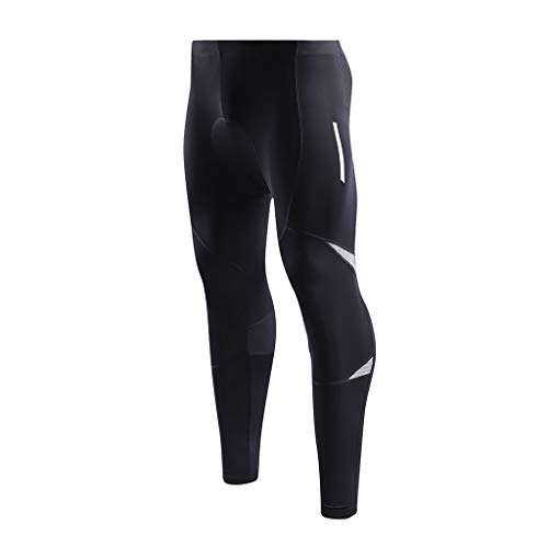 Calzas ciclistas para hombre con gel reflectante miniatura 1