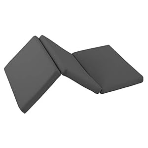 MICAMAMELLAMA Matelas en Mousse 60×120 grosseur 6cm, pour Berceau de Voyage Pliable en 3 Parties, Housse 3D Anti Étouffement, Inclus Le Sac de Transport. (Gris)