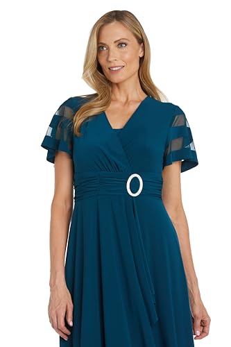 Image of R&M Richards Women's Allegra Cascade Dress