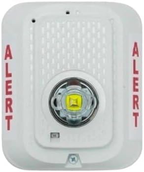 System Sensor SWLED-CLR-Alert Strobe, Wall, White