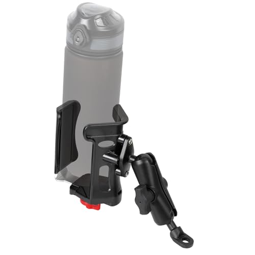 Portavasos universal para motocicleta con rotación 360°