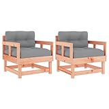 Completo incluso: con 2 sedie da giardino, 2 cuscini da 60 x 60 x 12 cm e 2 cuscini per schienale 60 x 32 x 12 cm. Facile da montare, ideale per un rapido divertimento in salotto sul balcone o in giardino.