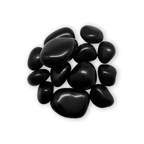 LAMARE – Turmalina Negra - Cantos Rodados - Piedras Naturales - 160 gramos (entre 10 y 16 piezas)
