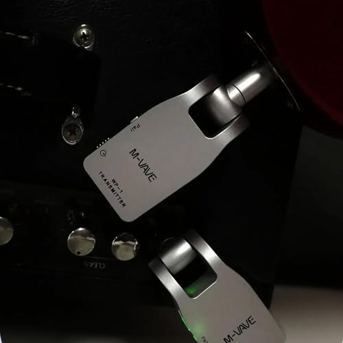 WP-1 2.4G Guitarra Transmissor sem fio Receptor Ferramentas Bateria embutida para Guitarra Baixo Cap
