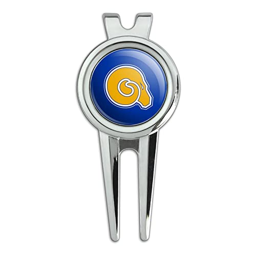 GRAPHICS & MORE Albany State University Primary Logo Golf Divot Repair Tool and Ball Marker